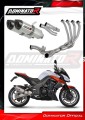 kompletny układ wydechowy z tłumikiem DOMINATOR Full System HP1 pasujący do motocykla Kawasaki Z1000 2010 - 2013