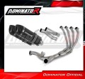 kompletny układ wydechowy z tłumikiem DOMINATOR Full System HP1 CZARNY pasujący do motocykla Kawasaki Z1000 2010 - 2013 2