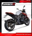 kompletny układ wydechowy z tłumikiem DOMINATOR Full System HP1 CZARNY pasujący do motocykla Kawasaki Z1000 2010 - 2013 3