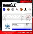 exhaust muffler DOMINATOR ROUND fits to Suzuki GSF 650 BANDIT N / S 2007  2016 5