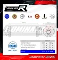 GSXR GSX 1300 R HAYABUSA EXHAUST Suzuki Muffler Auspuff Sportauspuff Silencer Echappement Silencieux Scarico Scarichi Escape Wydech Tłumik ROUND 2008 - 2019 DOMINATOR 4