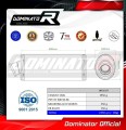 wydech tłumik DOMINATOR Owalny pasujący do motocykla Suzuki RF 900 1994 - 1998 2