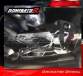 complete exhaust system with muffler DOMINATOR Full System GP fits to Honda CBR 650 R 2019  2023 4