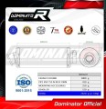 wydech tłumik DOMINATOR Okrągły pasujący do motocykla Honda XRV 750 AFRICA TWIN RD07A 1996 - 2003 4