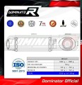 FZ6 FAZER S2 Exhaust Yamaha Muffler Auspuff Sportauspuff Silencer Echappement Silencieux Scarico Scarichi Escape Wydech Tłumik HP3 2006 - 2010 DOMINATOR 4