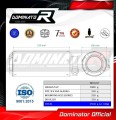 Suzuki SFV 650 GLADIUS  2009 -2015  motorcycle Exhaust Muffler Auspuff Sportauspuff Silencer Echappement Silencieux Scarico Scarichi Escape Wydech Tłumik GP BLACK  Dominator 4