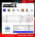 Kawasaki Z750 2004 - 2006 EXHAUST Muffler Auspuff Sportauspuff Silencer Echappement Silencieux Scarico Scarichi Escape Wydech Tłumik GP1 BLACK Dominator Exhaust System 4
