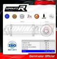 exhaust muffler DOMINATOR GP1 BLACK fits to Suzuki GSF 650 BANDIT N / S 2007  2016 5