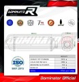 kompletny układ wydechowy z tłumikiem DOMINATOR Full System Tytanowy HP7 pasujący do motocykla Benelli TRK 502 X 2018 - 2021 6