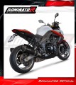 exhaust muffler DOMINATOR homologated road legal HP1 BLACK fits to Kawasaki Z1000 2010  2013 3