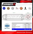 wydech tłumik DOMINATOR Homologowany HP1 CZARNY pasujący do motocykla Kawasaki Z1000 2010 - 2013 5