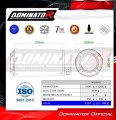 kompletny układ wydechowy z tłumikiem DOMINATOR Full System GPS pasujący do motocykla Kawasaki Z1000 2014 - 2016 6