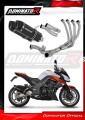 complete exhaust system with muffler DOMINATOR Full System HP1 BLACK fits to Kawasaki Z1000 2014  2016