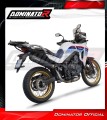 Honda XL 750 TRANSALP 2023 Motorcycle Muffler Auspuff Sportauspuff Silencer Echappement Silencieux Scarico Scarichi Escape Wydech Tłumik MX2 BLACK Dominator Exhaust System 2