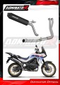 complete exhaust system with muffler DOMINATOR Full System MX2 BLACK fits to Honda XL 750 TRANSALP 2023
