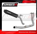 kompletny układ wydechowy z tłumikiem DOMINATOR Full System MX2 CZARNY pasujący do motocykla Honda XL 750 TRANSALP 2023  2