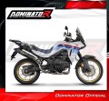 kompletny układ wydechowy z tłumikiem DOMINATOR Full System MX2 CZARNY pasujący do motocykla Honda XL 750 TRANSALP 2023  4
