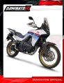 kompletny układ wydechowy z tłumikiem DOMINATOR Full System MX2 CZARNY pasujący do motocykla Honda XL 750 TRANSALP 2023  5