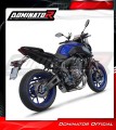 Yamaha MT 07 2014 - 2020 EXHAUST Collector Manifold Full System Muffler Auspuff Sportauspuff Silencer Echappement Silencieux Scarico Scarichi Escape Wydech Tłumik HP8 TITANIUM Dominator Exhaust System 2
