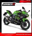 complete exhaust system with muffler DOMINATOR Full System HP8 fits to Kawasaki NINJA 400 2018  2022 5