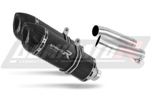 Aprilia RSV 1000 R 2004 - 2009 EXHAUST Muffler Auspuff Sportauspuff Silencer Echappement Silencieux Scarico Scarichi Escape Wydech Tłumik HP1 BLACK Dominator Exhaust System x