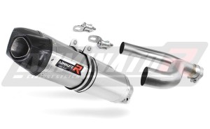 Aprilia SL 750 Shiver 2007 - 2016 Exhaust Silencer Muffler HP1 + dB killer medium