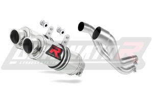 Aprilia Pegaso 650 Strada 2007 - 2010 Exhaust Silencer Muffler GP1 + dB killer medium