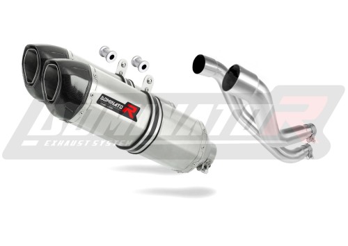 Pegaso 650 Trail Exhaust Aprilia Muffler Auspuff Sportauspuff Silencer Echappement Silencieux Scarico Scarichi Escape Carbon Tip HP1 2006 - 2010 Dominator  x
