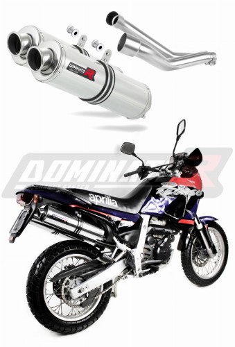Pegaso 650 GA Exhaust Aprilia Muffler Auspuff Sportauspuff Silencer Echappement Silencieux Scarico Scarichi Escape Wydech Tłumik ROUND 1992 - 1996 Dominator  x