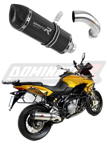 wydech tłumik DOMINATOR HP1 CZARNY pasujący do motocykla Aprilia ETV 1200 Caponord 2013 - 2016 3