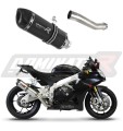 Aprilia RSV 4 R APRC Factory 2011 - 2015 EXHAUST Muffler Auspuff Sportauspuff Silencer Echappement Silencieux Scarico Scarichi Escape Wydech Tłumik HP1 BLACK Dominator Exhaust System x