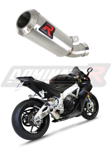 RSV4 R APRC Factory LOW LEVEL EXHAUST Aprilia Muffler Auspuff Sportauspuff Silencer Echappement Silencieux Scarico Scarichi Escape Wydech Tłumik GP 2011 - 2015 Dominator x