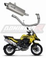 Benelli TRK 502 X 2022 EXHAUST Muffler Auspuff Sportauspuff Silencer Echappement Silencieux Scarico Scarichi Escape Wydech Tłumik P7 Titanium Dominator Exhaust System x