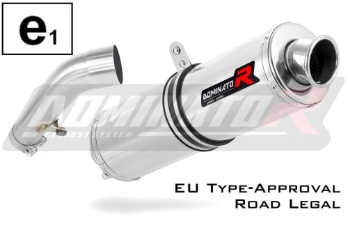 exhaust muffler DOMINATOR homologated road legal ROUND fits to R1200ST 2004  2009 3