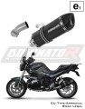 wydech tłumik DOMINATOR Homologowany HP1 CZARNY pasujący do motocykla BMW R1200R 2010 - 2014 6