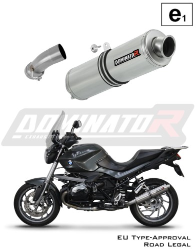 wydech tłumik DOMINATOR Homologowany Okrągły pasujący do motocykla BMW R1200R 2010 - 2014 6
