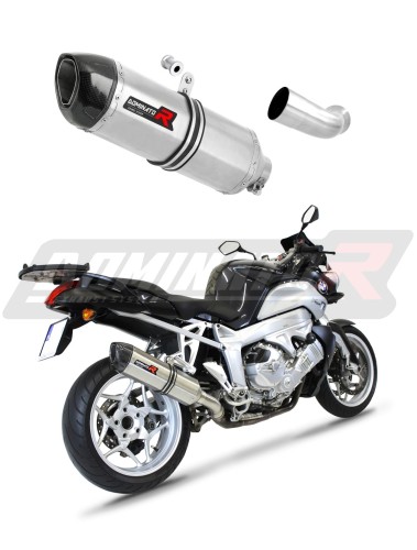 K1200R Exhaust BMW Muffler Auspuff Sportauspuff Silencer Echappement Silencieux Scarico Scarichi Escape Wydech Tłumik Carbon End Cap HP1 2005 - 2009 Dominator x