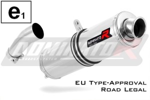F800R EU Approved Exhaust Silencer ROUND 2009 - 2019