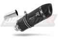 BMW F800S 2006 - 2012 EXHAUST Muffler Auspuff Sportauspuff Silencer Echappement Silencieux Scarico Scarichi Escape Wydech Tłumik HP1 Black Dominator Exhaust System x