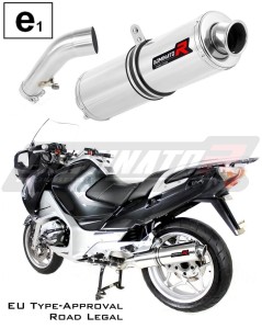 R1200RT Homologated EXHAUST Silencer ROUND 2004 - 2009
