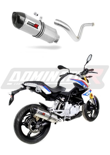 G 310 R Exhaust BMW Muffler Auspuff Sportauspuff Silencer Echappement Silencieux Scarico Scarichi Escape Wydech Tłumik Carbon Tip HP1 2016 - 2018 Dominator x