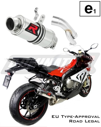 exhaust muffler DOMINATOR homologated road legal GP 1 fits to S1000RR 2017  2018 5