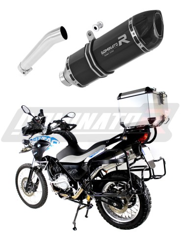 exhaust muffler DOMINATOR HP1 BLACK fits to BMW G650 GS 2011  2018 3