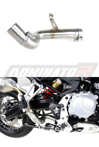 F850GS Exhaust Cat Eliminator Catalyst Catalytic Converter Linkpipe Decat Downpipe 2018 - 2019 DOMINATOR  x