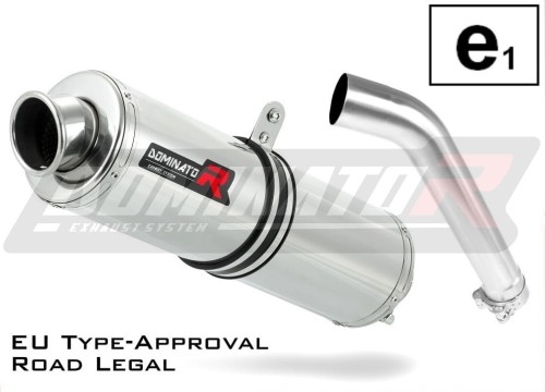 exhaust muffler DOMINATOR homologated road legal ROUND fits to F750GS 2016  2020 3