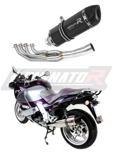 kompletny układ wydechowy z tłumikiem DOMINATOR Full System HP1 CZARNY pasujący do motocykla BMW K1200RS 1997 - 2000 3