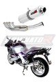 complete exhaust system with muffler DOMINATOR Full System ROUND fits to BMW K1200RS 1997  2000 5