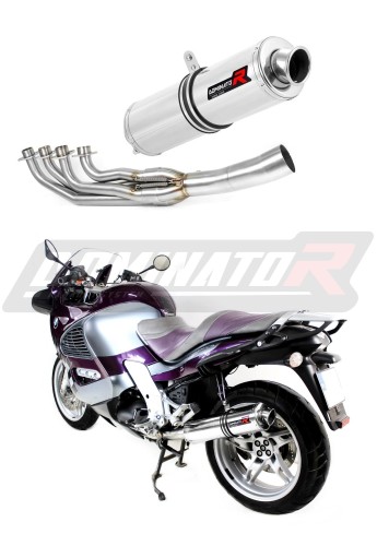 complete exhaust system with muffler DOMINATOR Full System ROUND fits to BMW K1200RS 1997  2000 5