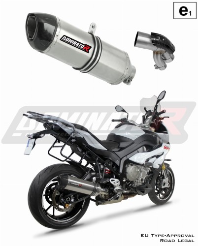 S1000XR Exhaust BMW Homologated EC Type approval  Street legal Approval Certificate Muffler Auspuff Sportauspuff Silencer Echappement Silencieux Scarico Scarichi Escape Wydech Tłumik HP1 2015 - 2019 Dominator x