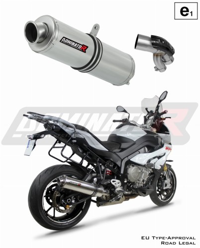 S1000XR Exhaust BMW Homologated EC Type approval  Street legal Approval Certificate Muffler Auspuff Sportauspuff Silencer Echappement Silencieux Scarico Scarichi Escape Wydech Tłumik ROUND 2015 - 2019 Dominator x